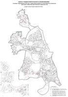 Карта градостроительного зонирования СЗАО